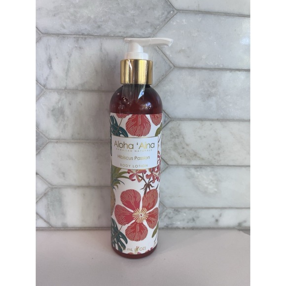 Maui Soap Co Other - Hawaiian Naturals Aloha 'Aina – Hibiscus Passion Body Lotion 8oz